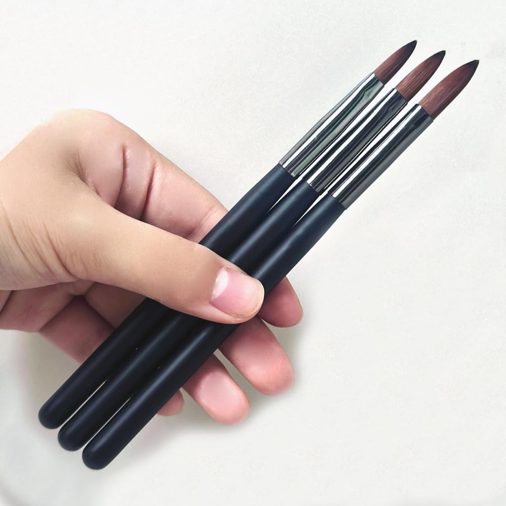 Pincel guía ZEOHBETY 8/10/14 para diseño detallado en uñas.