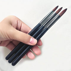Pincel guía ZEOHBETY 8/10/14 para diseño detallado en uñas.