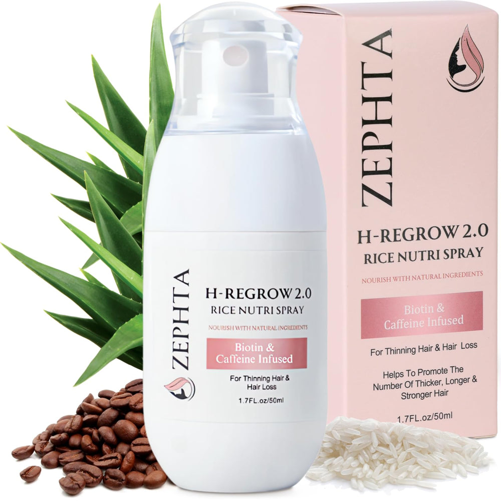 Zephta H-Regrow, botella de 50 ml, cómodo uso diario.