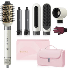 Zephyrluxe 6-en-1 Styler: secado rápido para mañanas ocupadas y estilo duradero