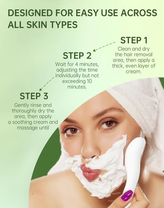 Zeponyx uso diario de depilación facial para rutina de belleza.