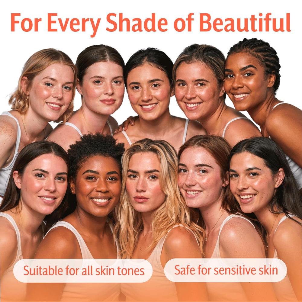 Zeria Gotas Bronceadoras envase de 50 ml, tamaño práctico para viajar.