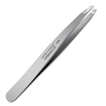 Pinzas ZERNBER para cejas con punta plana, precisión para delinear rasgos faciales