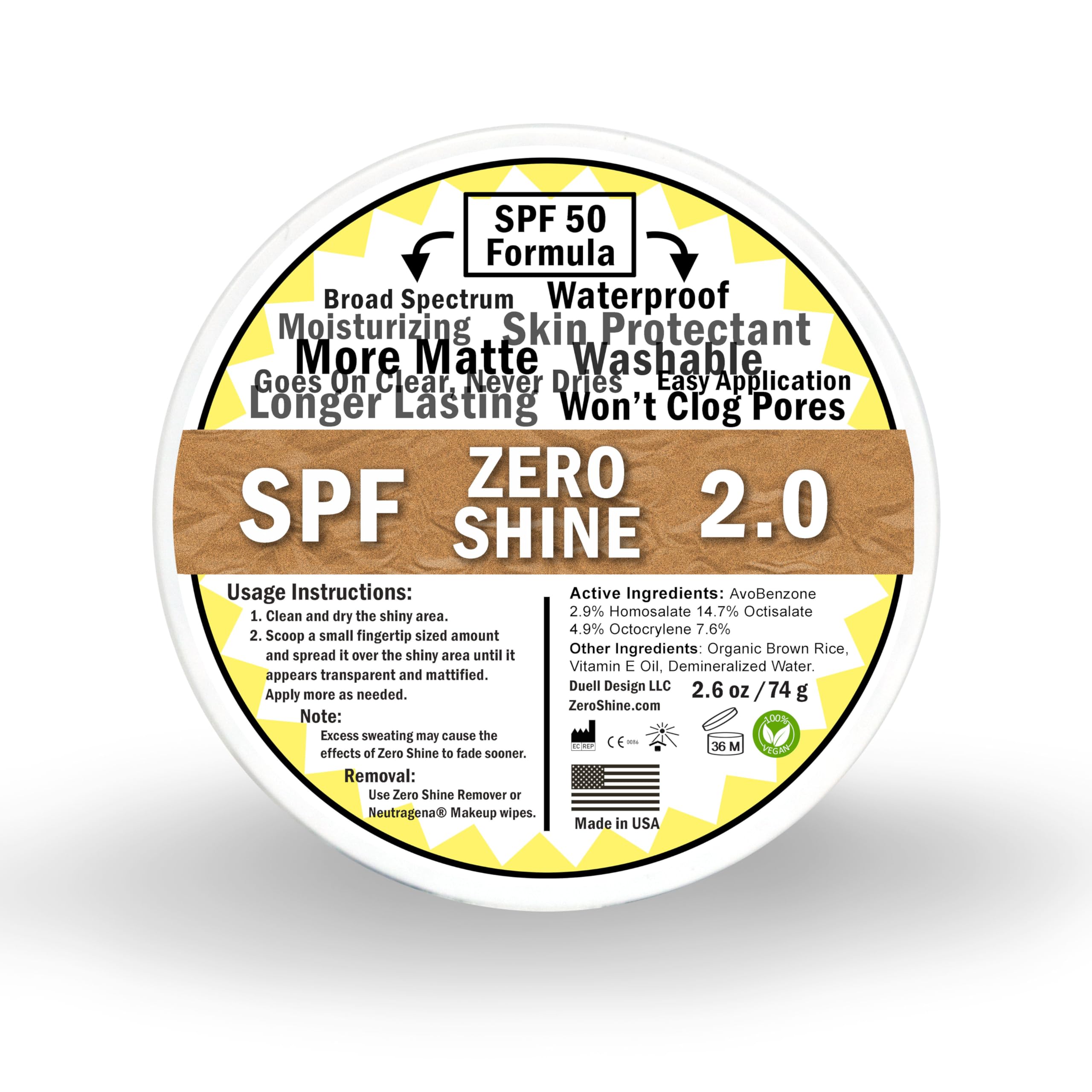 Zero Shine SPF petit pot, présentation pour cuir chevelu prêt à hydrater en douceur.