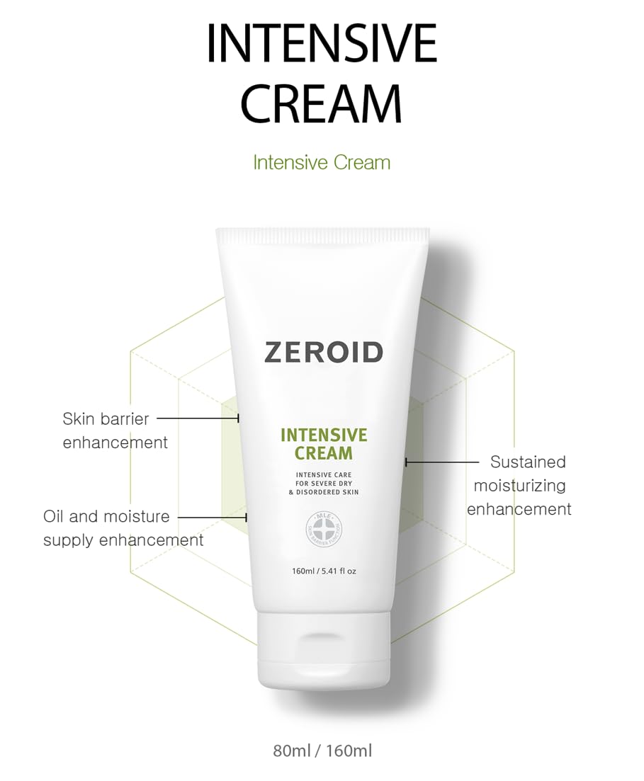 Textura cremosa de ZEROID para absorción suave y rápida
