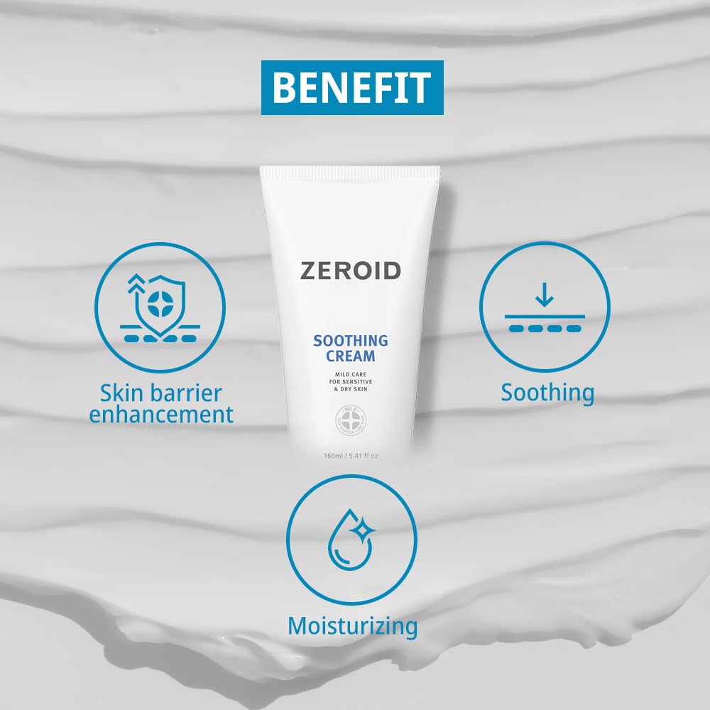 ZEROID Defensamide renforce la barrière cutanée pour une peau plus résiliente.