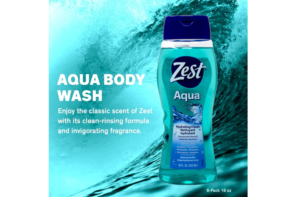 Zest Aqua, aroma refrescante que acompaña la ducha diaria