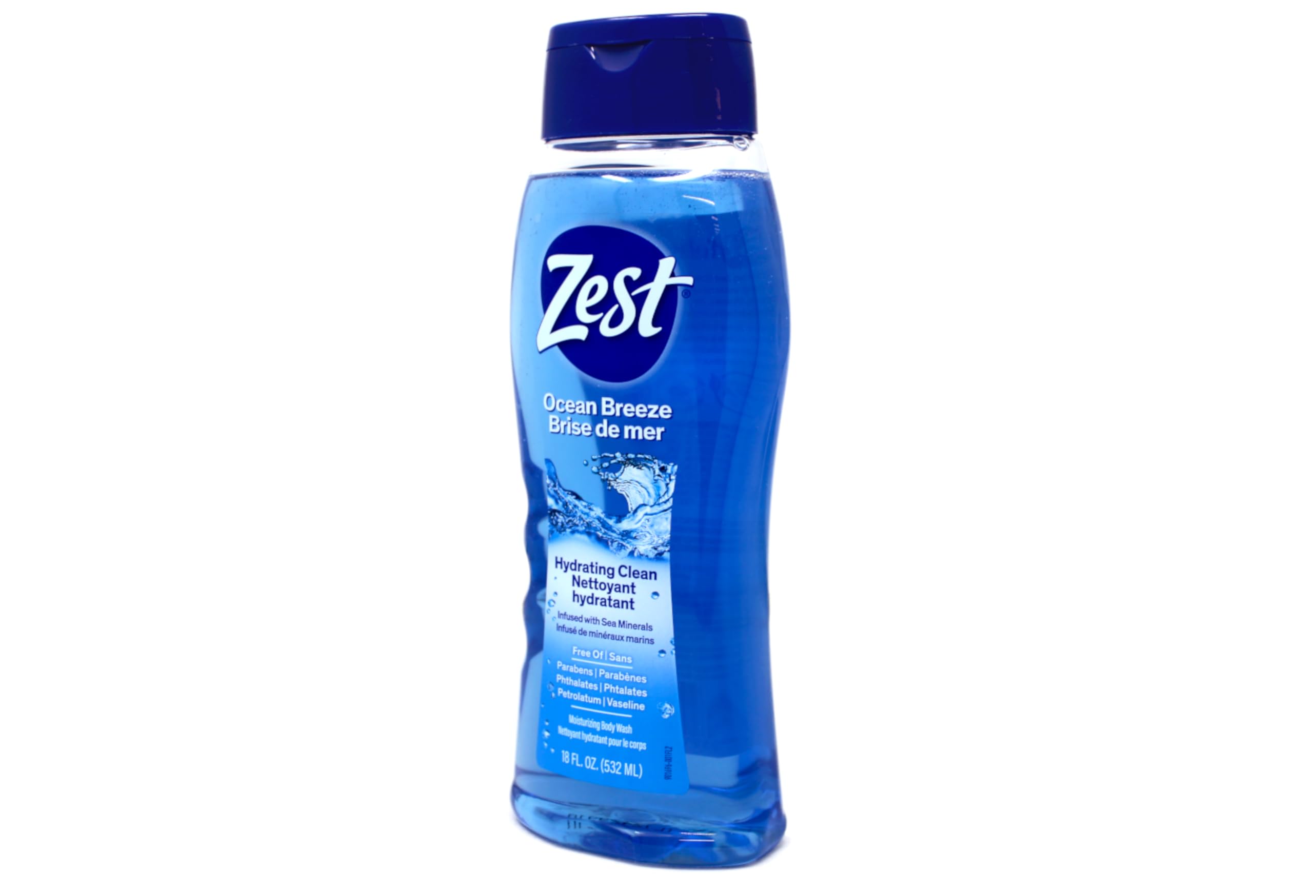 Zest Gel Douche Mousse riche procure une expérience spa à domicile.