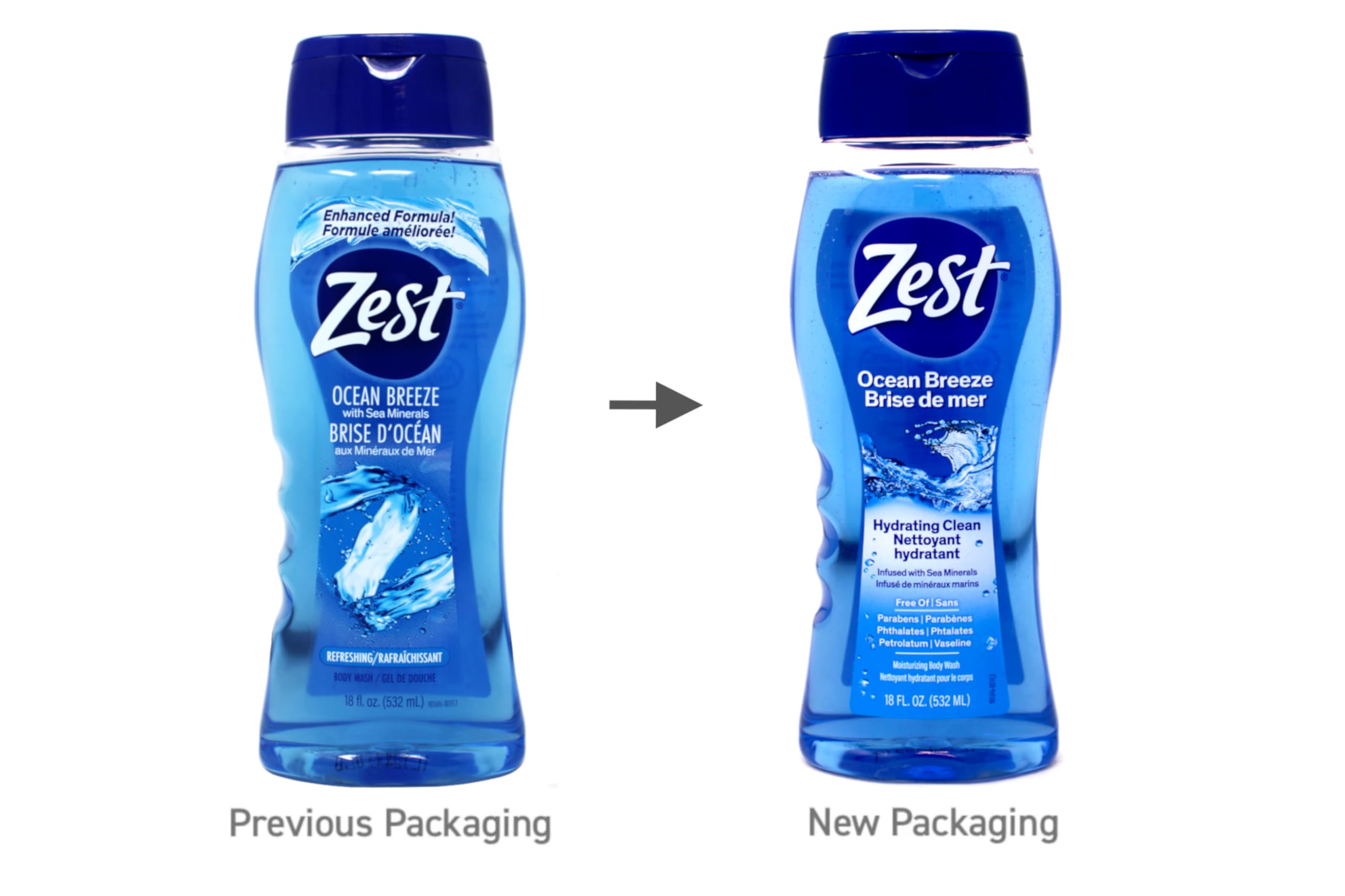 Zest Gel Douche Rituel matin réveille les sens et la peau.