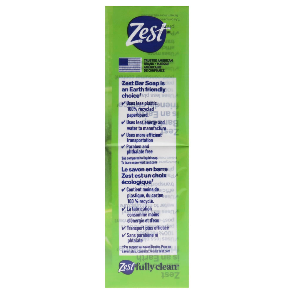 Zest Jabon Aloe Fresco, empaque práctico para viaje y casa