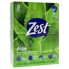 Zest Jabon Aloe Fresco, espuma cremosa para ducha suave