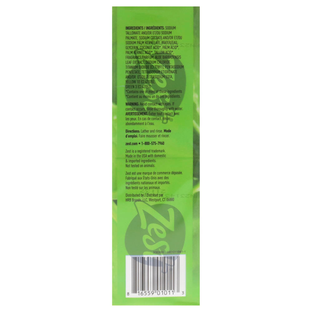 Zest Jabon Aloe Fresco, uso diario que deja la piel limpia