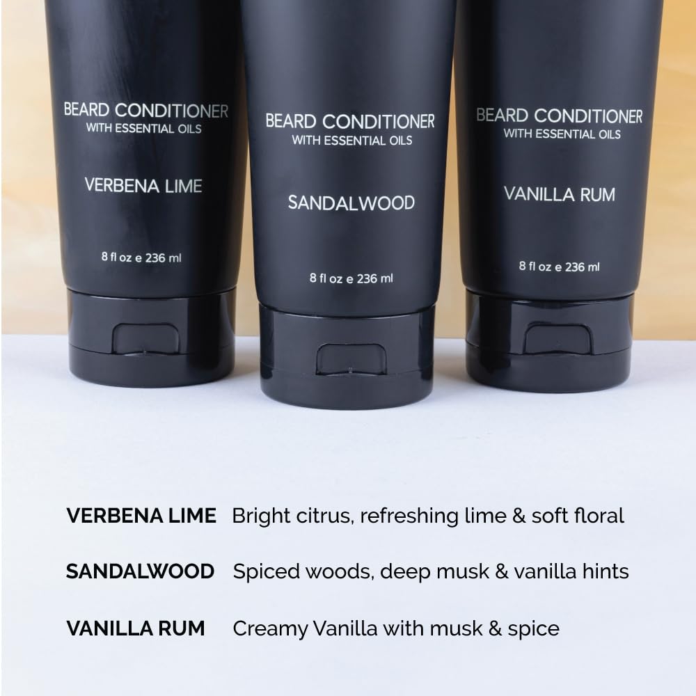 Producto hecho en EE.UU.: ZEUS Acondicionador para barba para uso diario.
