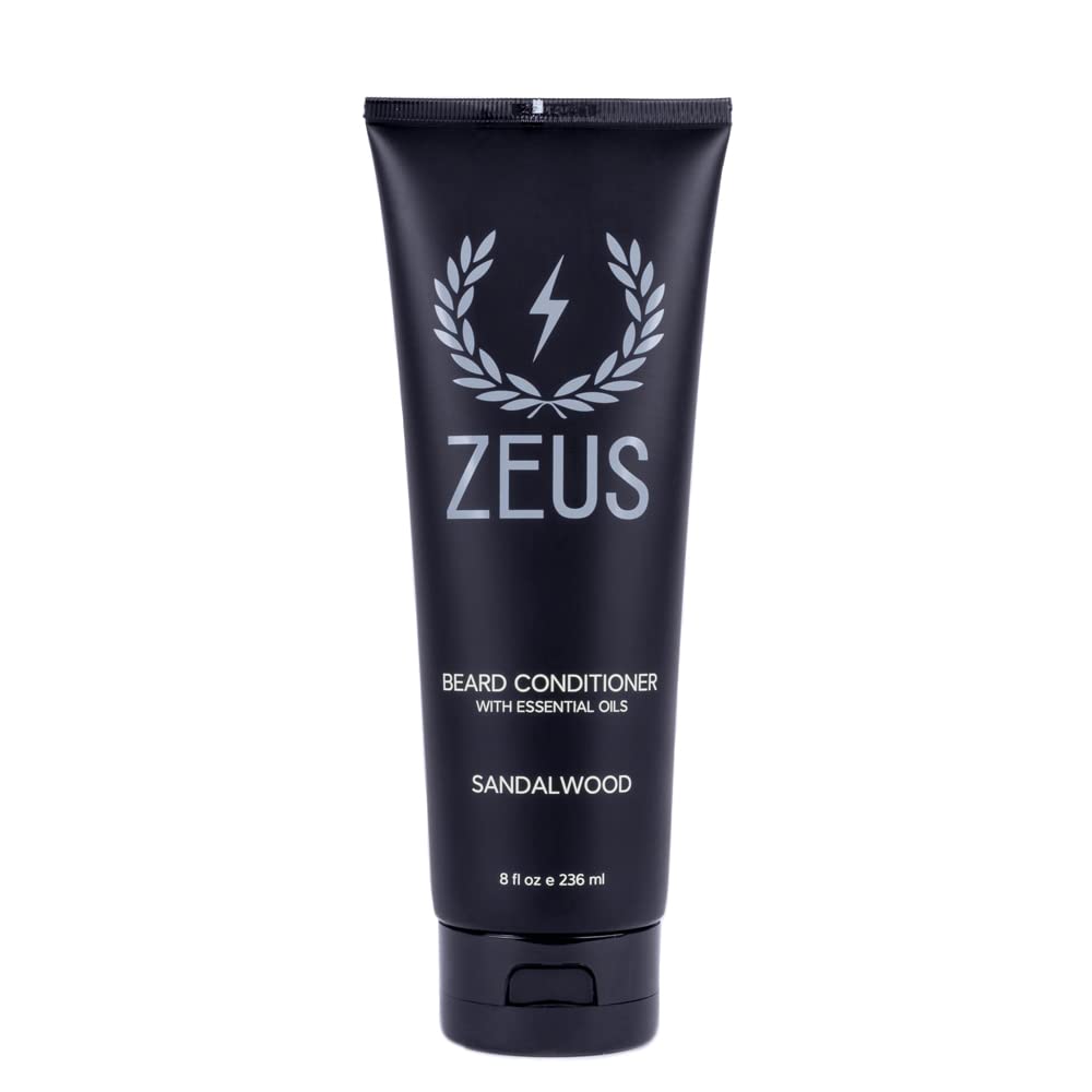 ZEUS Acondicionador de barba: botella frontal para aplicación suave