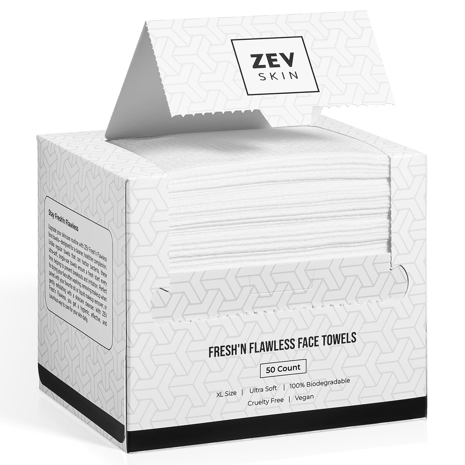 Zev Fresh’n Flawless: cobertura extralarga para desmaquillar suave