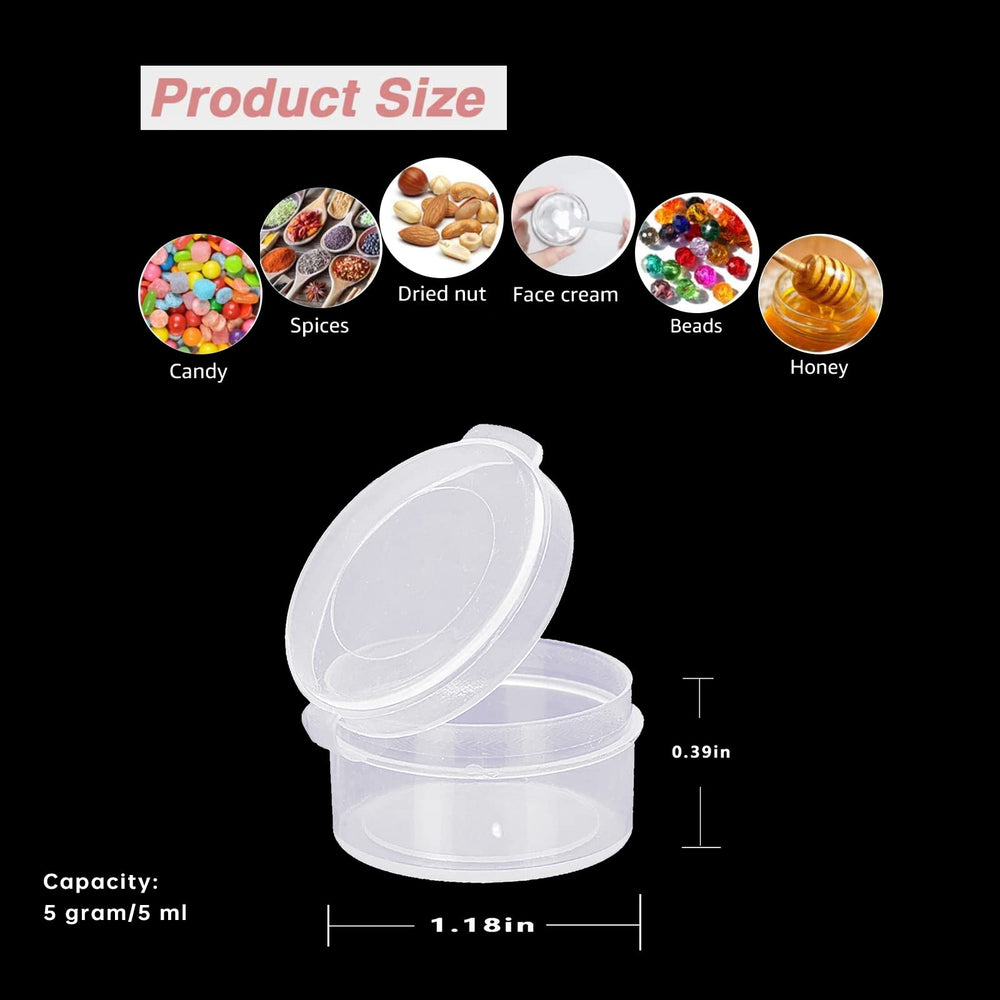 ZFYOUNG tapas clic resistentes para contenedores de muestras, cierre hermético.
