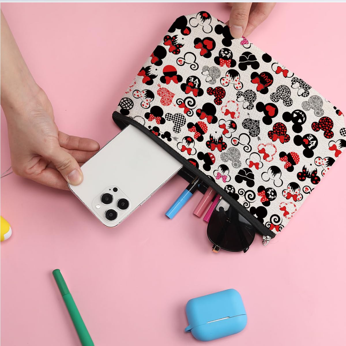 ZHAMEN bolsa con diseño colorido que destaca tu estilo personal.