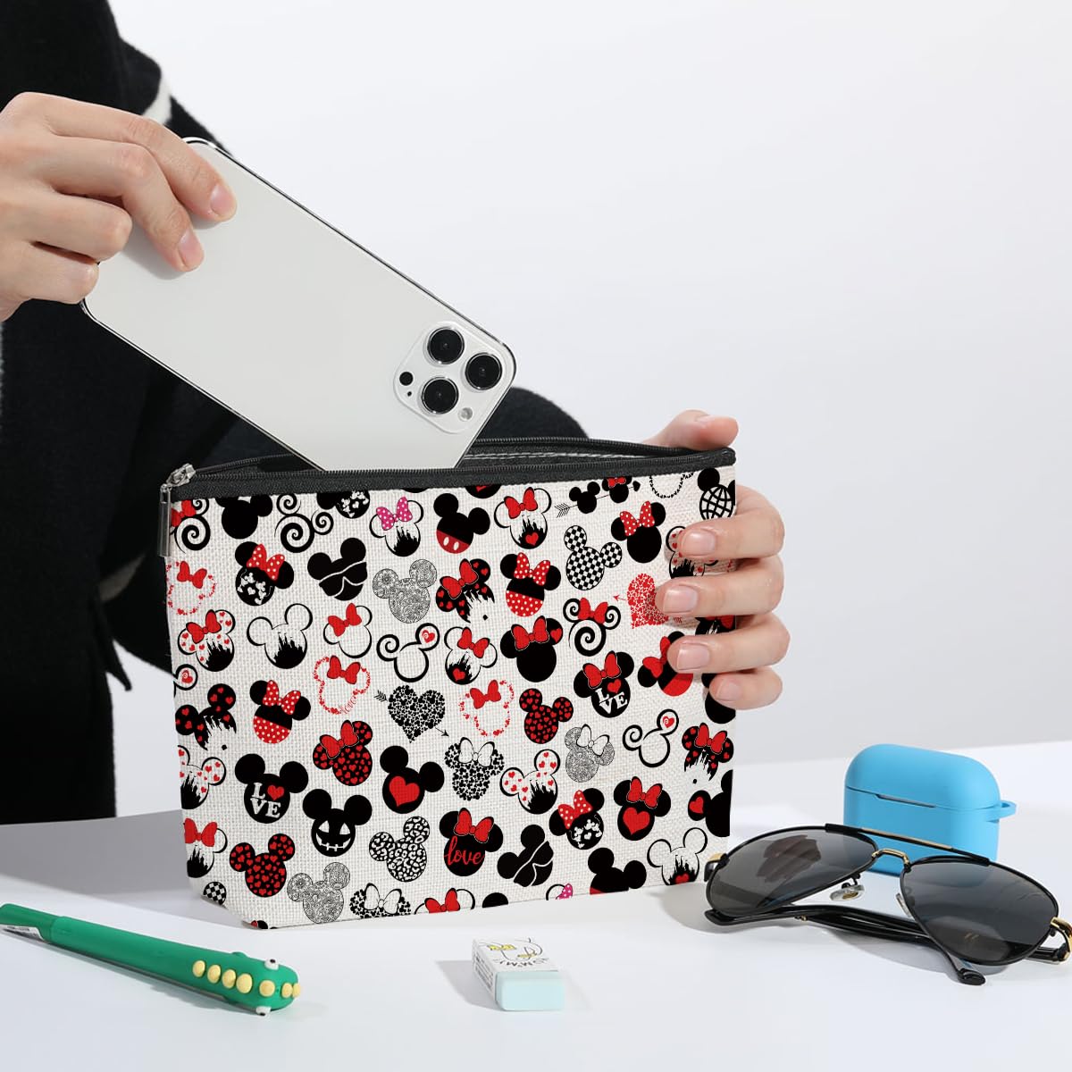ZHAMEN regalo perfecto para amantes de ratones y cosméticos.