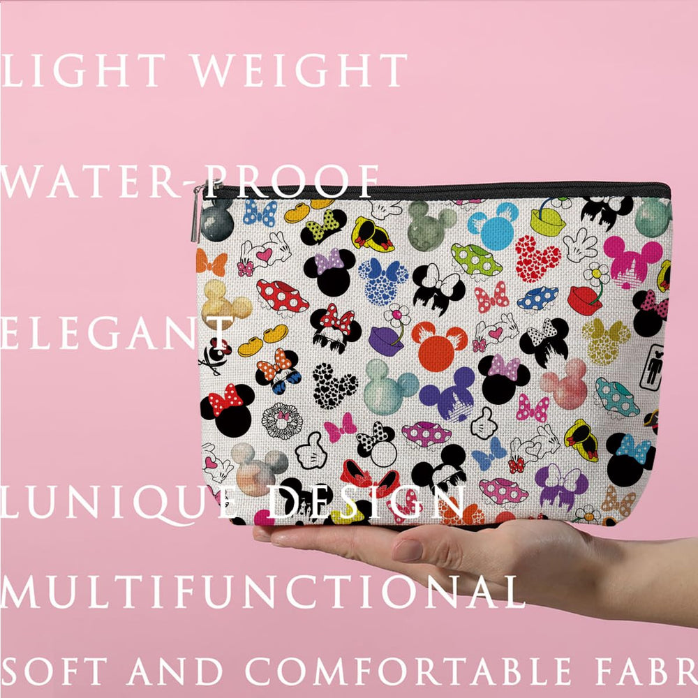Interior espacioso del bolso ZHAMEN ratón, para cosméticos y accesorios