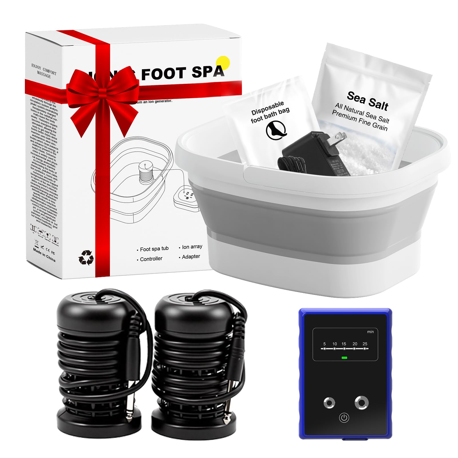 ZhanHao baño-pie ionico detox maquina para un spa relajante en casa.