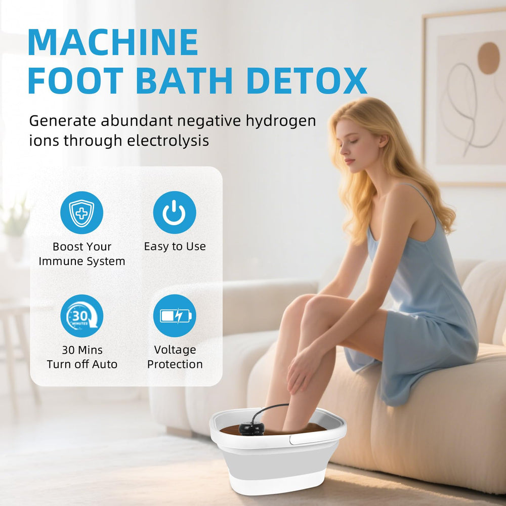 ZhanHao baño-pie ionico detox maquina plegable para ahorro de espacio.