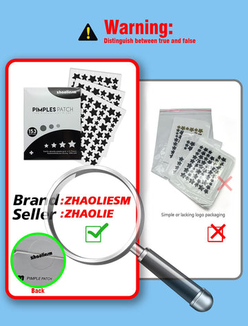 Parche estrella 8mm de ZHAOLIESM para zonas pequeñas y afectadas.