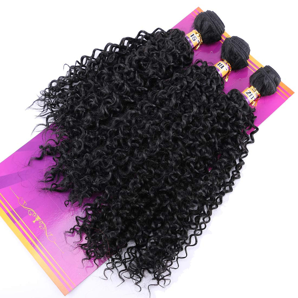 ZHENLISI Afro Kinky Curly, costura doble, menor desprendimiento.