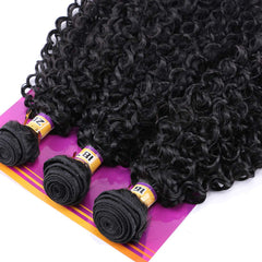 ZHENLISI Afro Kinky Curly, 3 paquetes, instalación rápida.