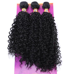 ZHENLISI Afro Kinky Curly 16 pulgadas, textura rizada, volumen rápido para el cabello.