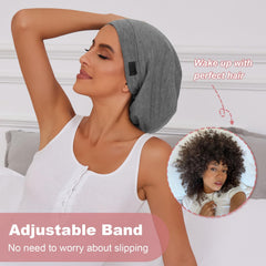 ZHENSILK bonete con ajuste elástico, talla cómoda y estable.