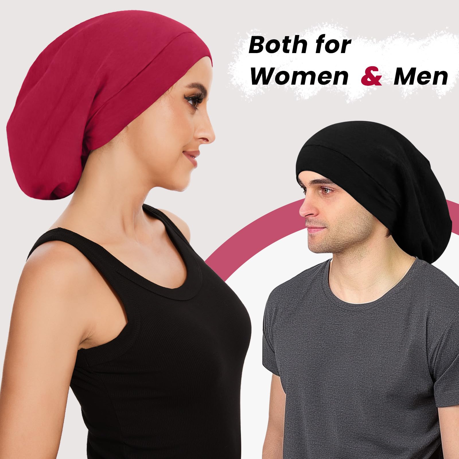 Gorro ZHENSILK versátil para uso diario y peinados