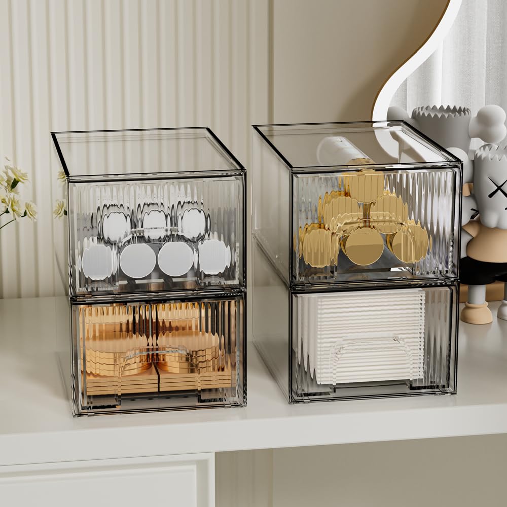ZHIAI cajón transparente para baño y cosméticos