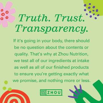 ZHOU Hairfluence packaging box communicates Non-GMO gluten-free quality