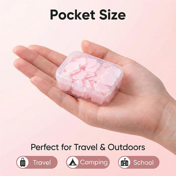ZHU IN SY dispensador-portatil, tamaño pequeño para bolso y camping.