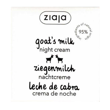 Ziaja Leche de Cabra Crema Noche textura suave para despertar piel lisa