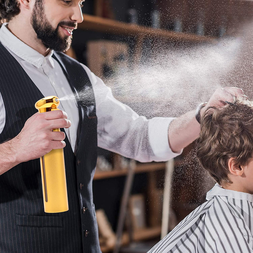 ZIBARBER para limpieza con dispensación precisa y controlada en dorado