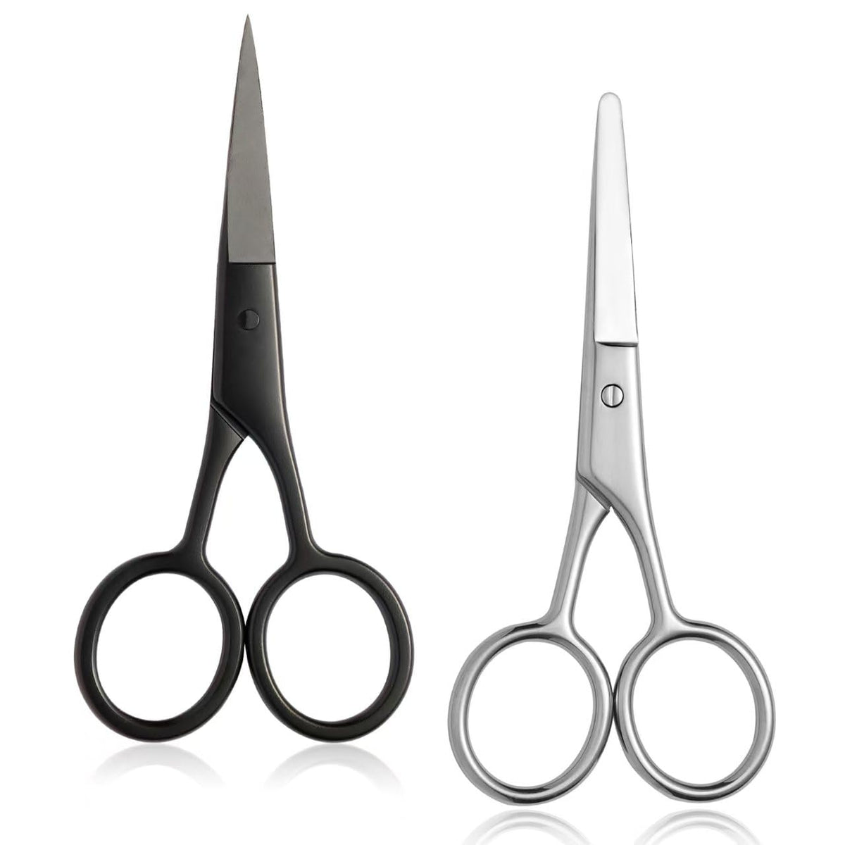 Ziha OTZMA tijeras de precisión con puntas rectas para delinear cejas con claridad.