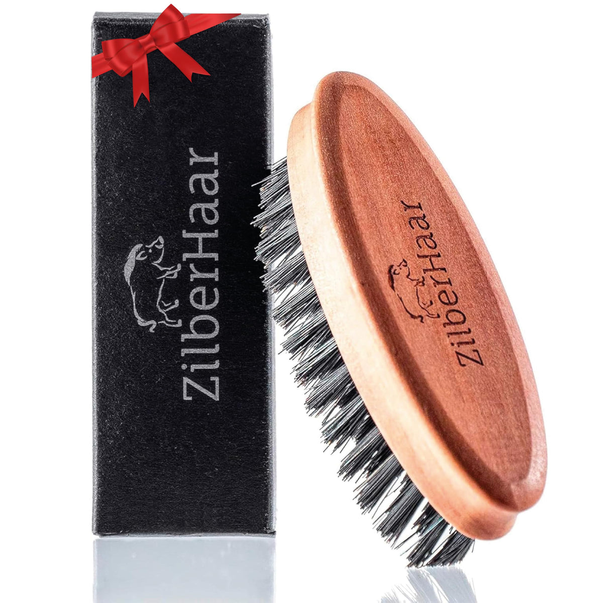 ZilberHaar brocha portátil para barba y bigote, facilita un peinado rápido en cualquier viaje.