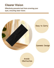 Zilotusnte banda antideslizante para cabello, perfecta para correr
