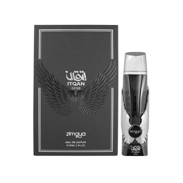 zimaya Itqan Noir caja regalo: opción ideal para amantes de fragancias.