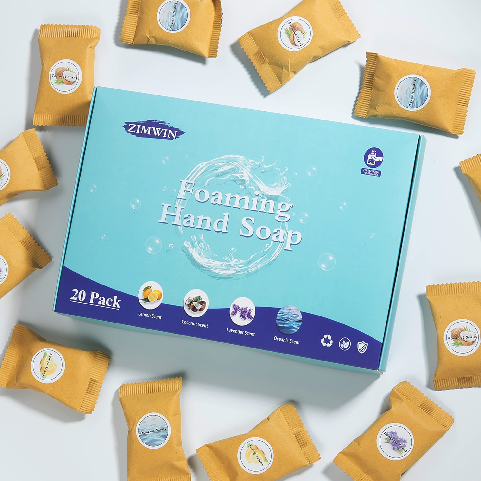 Zimwin tabletas compatibles con dispensador de espuma para obtener espuma