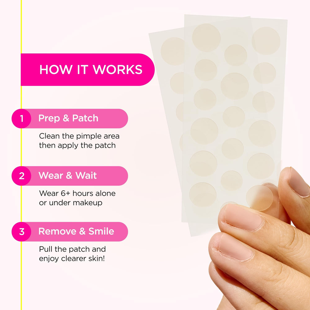 ZitSticka GOO GETTER patch featuring exfoliating niacinamide, salicylic acid, vitamin C and tea tree.
