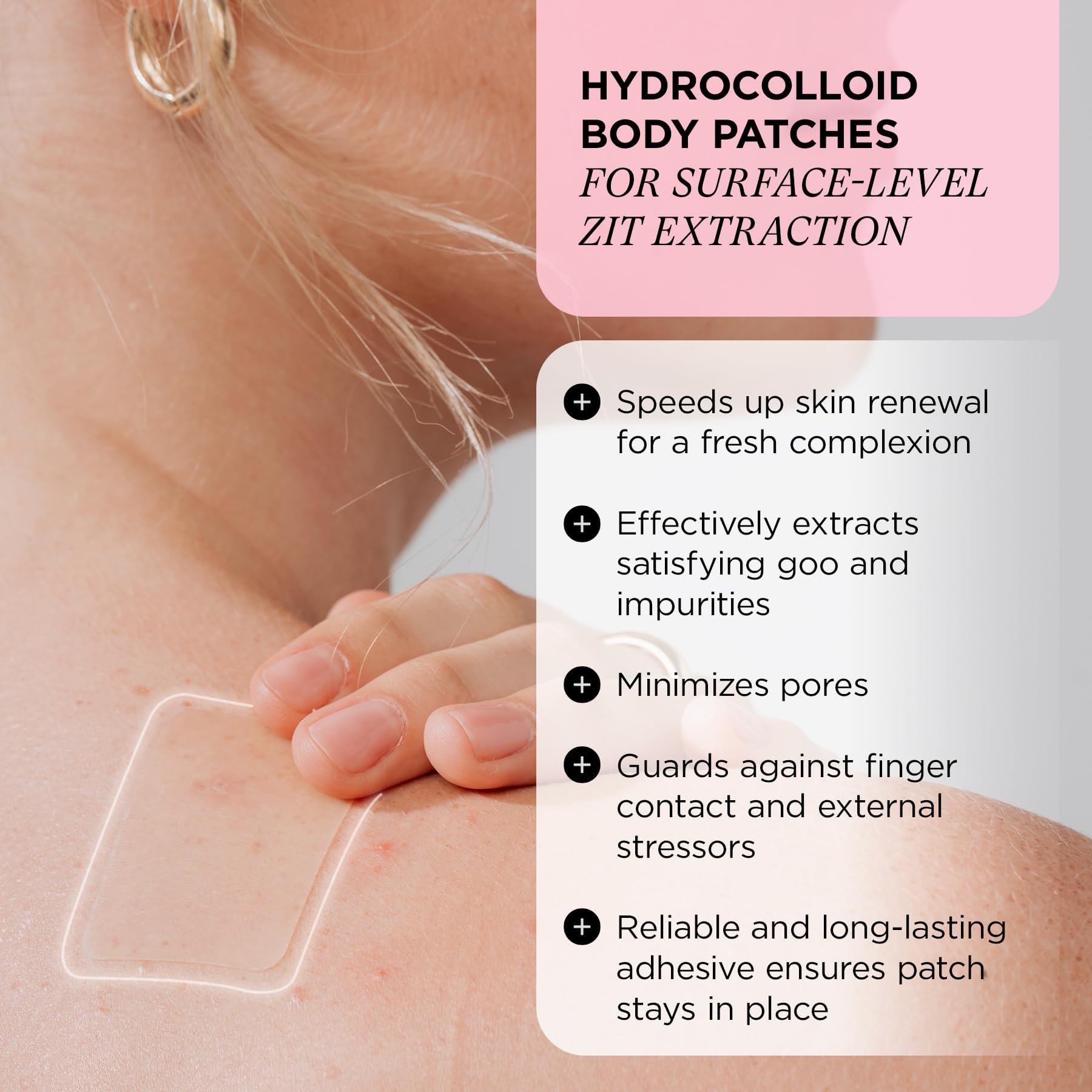 ZitSticka GOO GETTER parche corporal alivio de imperfecciones de la piel.
