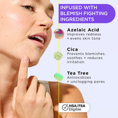 ZitSticka ingredientes-arbol-de-te-cica-azelaico ofrecen cuidado focal para imperfecciones.