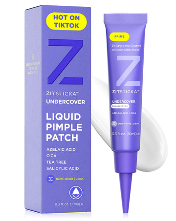ZitSticka parche líquido invisible listo para aplicar sobre un granito