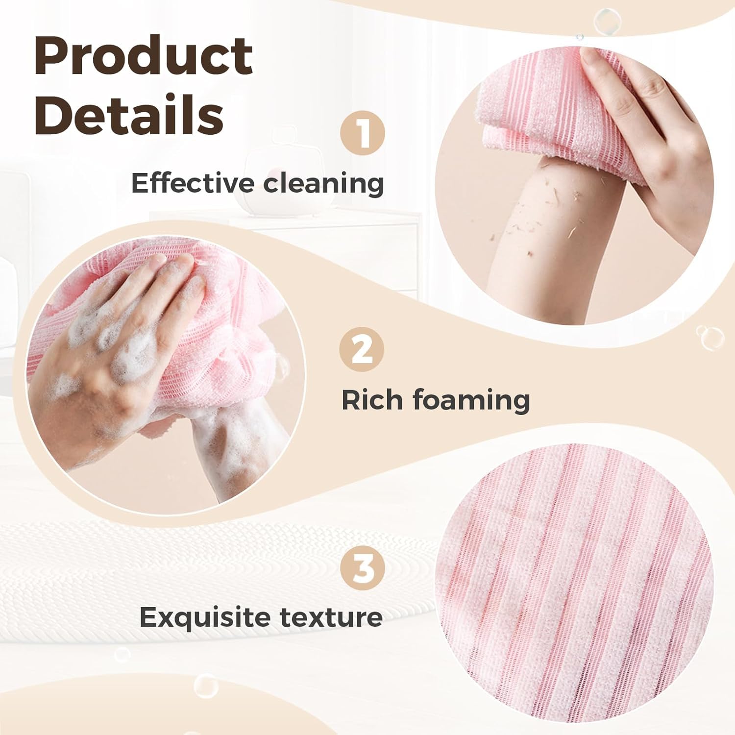 ZIVWAGX Blissal: textura hexagonal para exfoliación profunda y suave