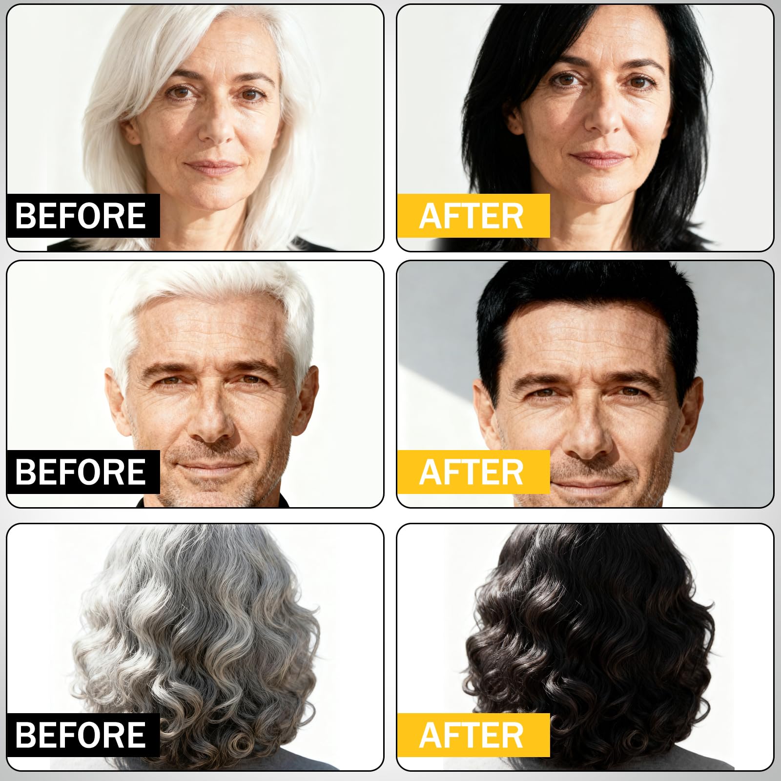 ZIXSIRP brillo suave y cabello más sedoso tras cada lavado.