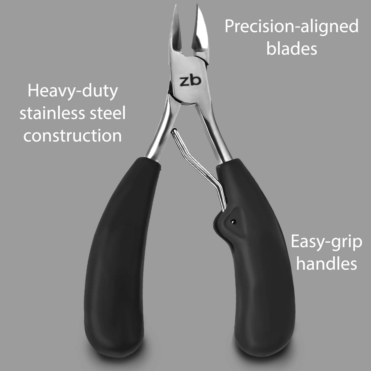 Zizzili Basics manche-grand-confort: prise ergonomique pour coupe sans effort et stabilité.