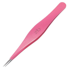 Pinzas Zizzili Basics para pelos encarnados con puntas finas, precisión para extracción suave.