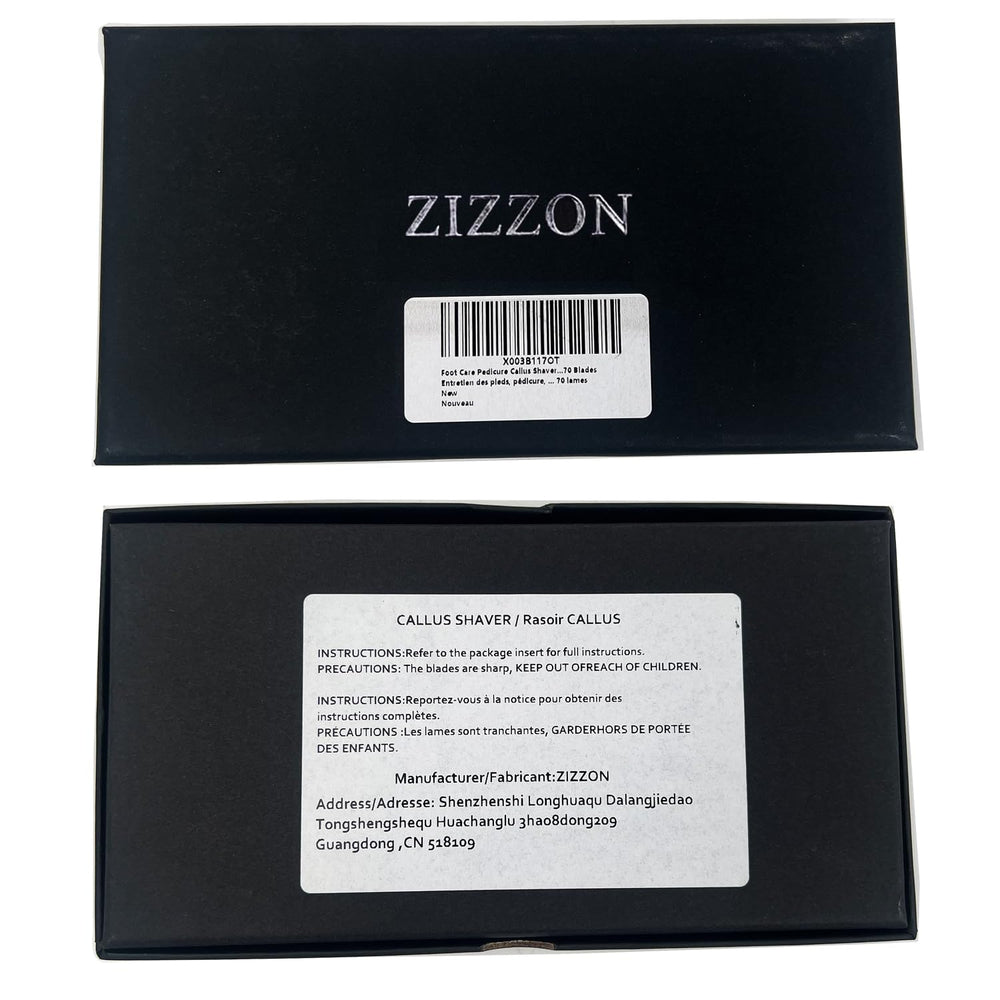ZIZZON regalo práctico para familiares con cuidado de pies diario.